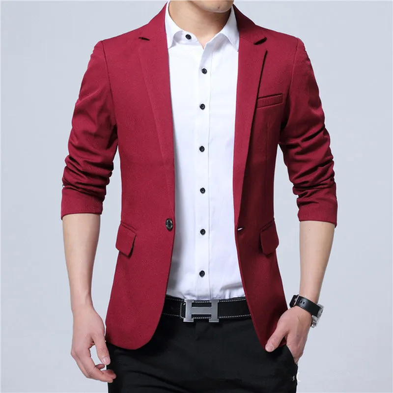 The Quaglia Fashion Slim Casual Blazer